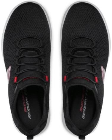 Deportivas de Hombre SKECHERS DYNAMIGHT NEGRO-ROJO - 40 BKRD NEG-ROJ