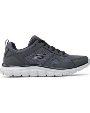 SKECHERS SCARPE DA GINNASTICA TRACK SCLORIC GRIGIO-NERO CCBK GRIS-NEG CCBK