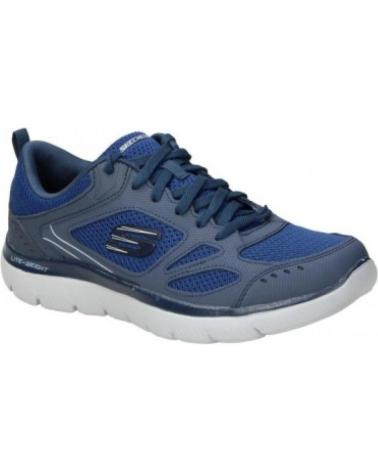 SKECHERS SUMMITS SOUTH RIM 52812-NVY AZUL MARINO GRIS NVY MAR-GRIS