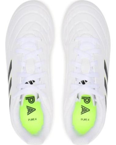 Scarpe sport per Bambina e Bambino adidas COPA PURE 4 FXG JR TACO BLANCO-NEGRO - 28 BLANCO-NEGRO