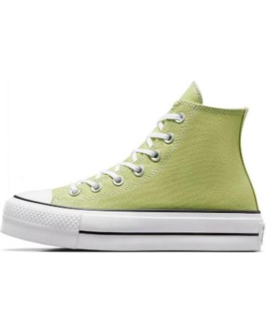 Esportes  de Mulher CONVERSE CTAS LIFT HI LONA BOTA SUPLEMEN - 36 VERDE