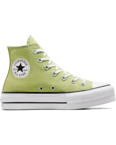 Sportivo per Donna CONVERSE CTAS LIFT HI LONA BOTA SUPLEMEN - 36 VERDE