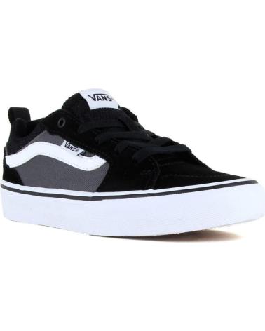 Sneaker für Damen und Mädchen und Junge VANS OFF THE WALL VANS FILMORE JR SUEDE CANVAS NEGRO-GRIS 71 - 36 UG