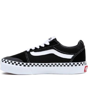 Sneaker-De-Mujer-VANS-OFF-THE-WALL-VANS-WARD-DW-CHECKER-JR-COR--BLANC-BLK1---39-NEGRO