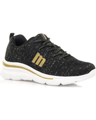 Sportivo per Donna e Bambina MTNG MUSTANG 69610 ZAPATILLAS NEGRO-ORO 50117 - 36 C