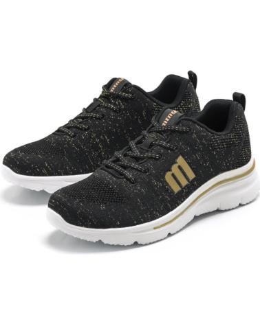 Sportivo per Donna e Bambina MTNG MUSTANG 69610 ZAPATILLAS NEGRO-ORO 50117 - 36 C