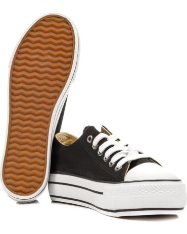 Woman Trainers MTNG MUSTANG 69423 LONA BAJA PLATAFORM NEGRO 20462 - 38 C