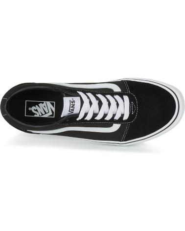 Sneaker-De-Hombre-VANS-OFF-THE-WALL-VANS-WARD-SUEDE-ANVAS-LONA-HO-NEGRO-BLANO---40-C
