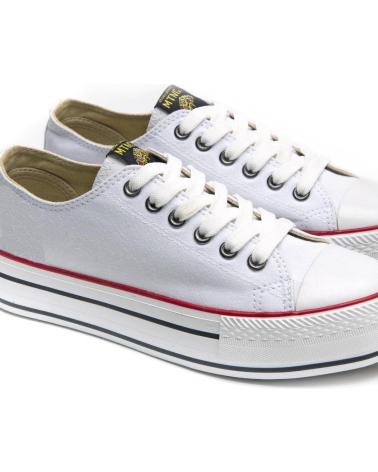Woman Trainers MTNG MUSTANG 69423 LONA BAJA PLATAFORMA BLANCO 222 - 38 I