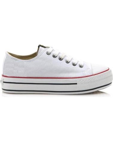 Sportivo per Donna MTNG MUSTANG 69423 LONA BAJA PLATAFORMA BLANCO 222 - 38 I