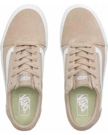 VANS OFF THE WALL WARD PLATFORM WILDLEDER HUMUS BEIGE VW