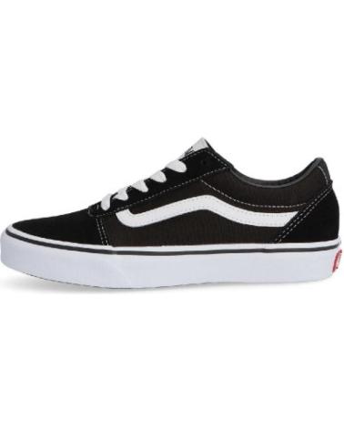 Deportivas-De-Mujer-VANS-OFF-THE-WALL-VANS-WARD-JR-SUEDE-CANVAS-NEGRO-BLANCO-1---35-IJU