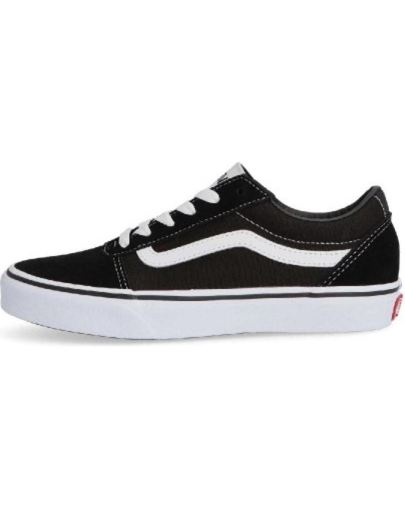 Sneaker-De-Mujer-VANS-OFF-THE-WALL-VANS-WARD-JR-SUEDE-CANVAS-NEGRO-BLANCO-1---35-IJU