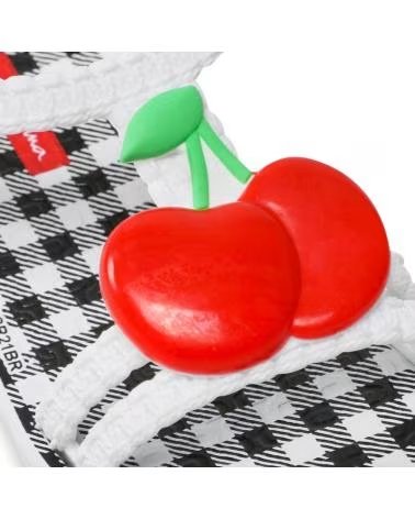 Tongs pour Fille IPANEMA MY FIRST VII BABY 83189 WHITE-BLACK-RED