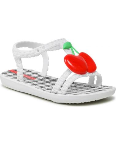 Zehansandalen für Mädchen IPANEMA MY FIRST VII BABY 83189 WHITE-BLACK-RED