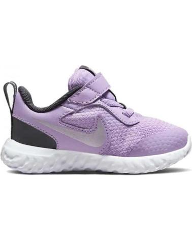 Sneaker-De-Niña-NIKE-REVOLUTION-5-TDV-LILA-PLATA-509---22-VARIOS-COLORES
