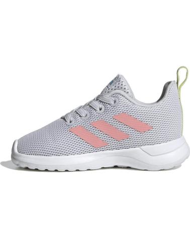 Sneaker für Mädchen ADIDAS LITE RACER CLN I BB - 21 GRIS-ROSA 