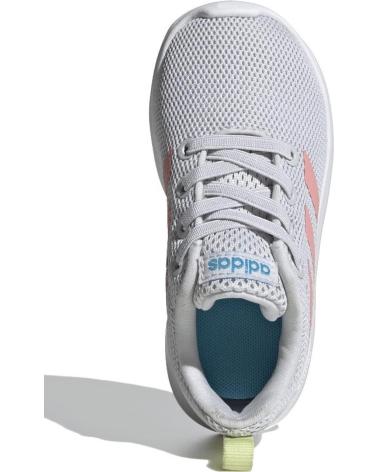 Sneaker für Mädchen ADIDAS LITE RACER CLN I BB - 21 GRIS-ROSA 