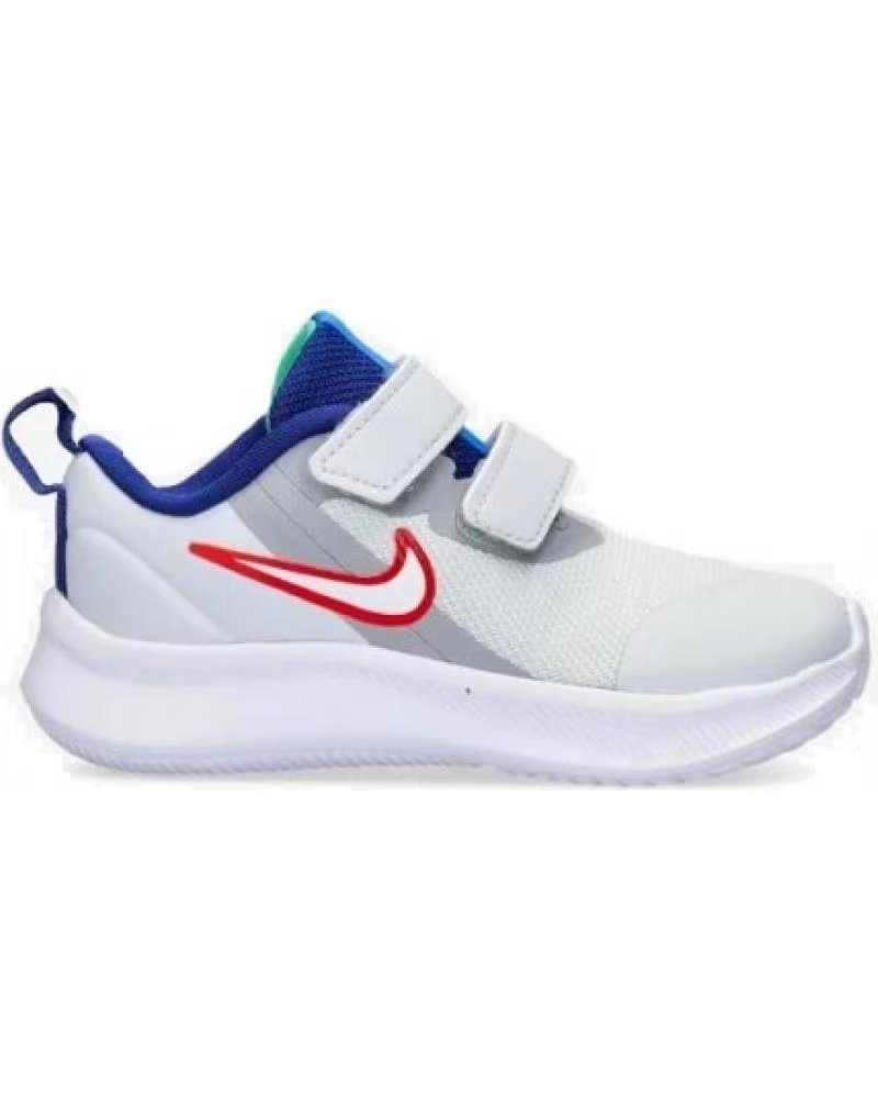 NIKE ZAPATILLAS STAR RUNNER 3 EN BLANCO PARA NINOS UNISEX MULTICOLOR