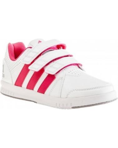 Deportivas-De-Niña-ADIDAS-LK-TRAINER-7-CF-INF---26-BLANCO-FUCSIA