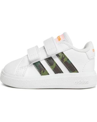 Sportif pour Fille et Garçon ADIDAS ZAPATILLA KIDS Y CAMUFLAJ BLANCO