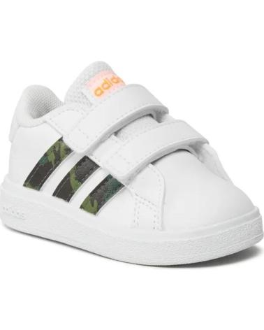 Sportif pour Fille et Garçon ADIDAS ZAPATILLA KIDS Y CAMUFLAJ BLANCO