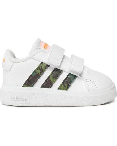 Sportif pour Fille et Garçon ADIDAS ZAPATILLA KIDS Y CAMUFLAJ BLANCO