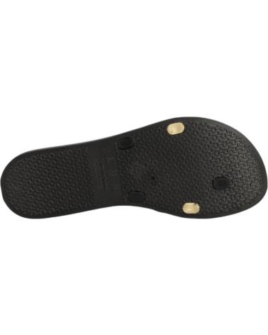 IPANEMA W KIREI 81805 AT156 BLACK AND GOLD FLIP-FLOPS FOR WOMEN AT156