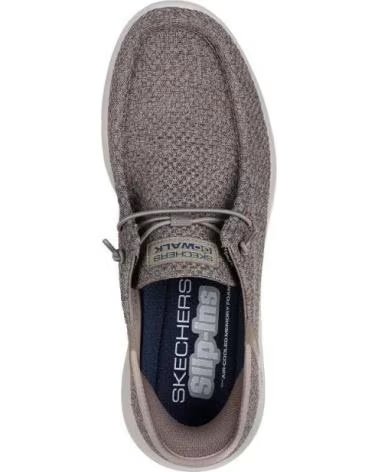 SKECHERS INFORMALES HOMBRE MODELO GO WALK FLEX COLOR AZUL NVY