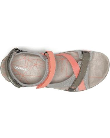 Sandales pour Femme CHIRUCA SANDALIAS PLANAS POLINESIA MUJER BEIG BEIGE