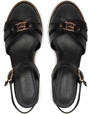 Sandalias de Mujer TAMARIS WOMEN SANDALS 1-28010-42 BLACK NEGRO