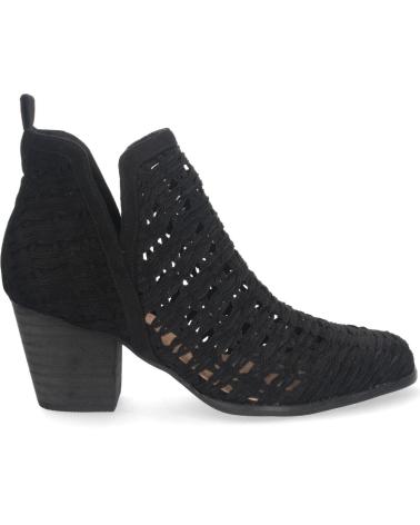 Botins de Mulher PUNTO SALAO BOTINES ESTILO CALADO MUJER COLOR NEGRO YZ21-71 VARIOS COLORES