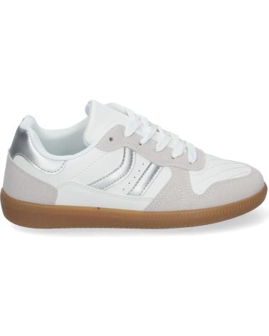 Deportivas de Mujer PUNTOSALAO ZAPATILLAS PLATEADAS PLANAS COMODAS ELEGANTES PARA MUJER PuntoSalao VARIOS COLORES
