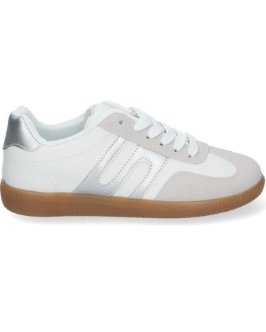 Deportivas de Mujer PUNTO SALAO ZAPATILLAS PLATEADAS PLANAS COMODAS PARA MUJER G-011 VARIOS COLORES