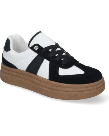Sneaker-De-Mujer-PUNTO-SALAO-ZAPATILLAS-DEPORTIVAS-COMODAS-ELEGANTES-CON-PLATAFORMA-COLOR-NEGRO