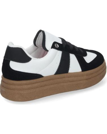 Sneaker-De-Mujer-PUNTO-SALAO-ZAPATILLAS-DEPORTIVAS-COMODAS-ELEGANTES-CON-PLATAFORMA-COLOR-NEGRO