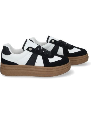 Sneaker-De-Mujer-PUNTO-SALAO-ZAPATILLAS-DEPORTIVAS-COMODAS-ELEGANTES-CON-PLATAFORMA-COLOR-NEGRO