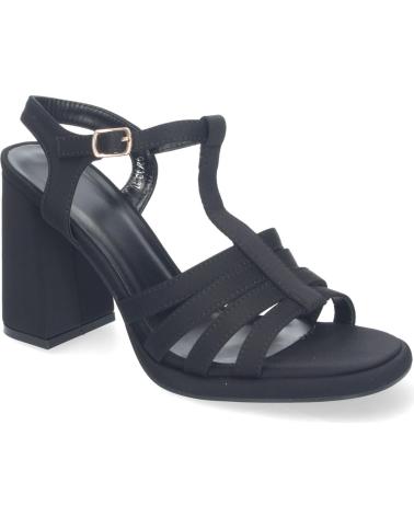 Sandalias-De-Mujer-PUNTO-SALAO-SANDALIAS-DE-TACON-MEDIO-DE-VESTIR-PARA-MUJER-COLOR-G2-NEGRO