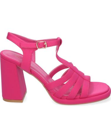 Sandalen-De-Mujer-PUNTO-SALAO-SANDALIAS-DE-TACON-MEDIO-DE-VESTIR-PARA-MUJER-COLOR-FUCSIA-G-VARIOS-COLORES