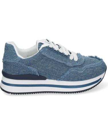 Trainers-De-Mujer-PUNTO-SALAO-ZAPATILLAS-COMODAS-CASUAL-PARA-MUJER-TELA-VAQUERA-COLOR-JEAN-VARIOS-COLORES