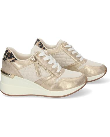 Trainers-De-Mujer-PUNTOSALAO-ZAPATILLAS-DORADAS-DE-CUNA-COMODA-PARA-MUJER-ELEGANTES-9590-AMARILLO