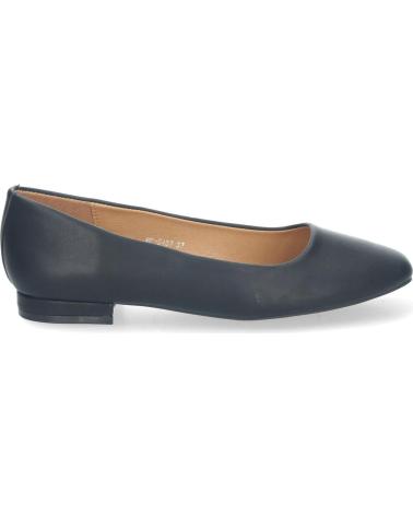 Bailarinas de Mujer PUNTO SALAO BAILARINAS PLANAS COMODAS PARA MUJER COLOR HF-2487 NEGRO