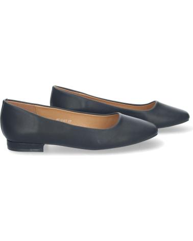 Bailarinas de Mujer PUNTO SALAO BAILARINAS PLANAS COMODAS PARA MUJER COLOR HF-2487 NEGRO