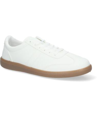 Sportivo-De-Hombre-PUNTO-SALAO-ZAPATILLAS-PLANAS-COMODAS-PARA-HOMBRE-COLOR-BLANCO-FC-58-VARIOS-COLORES