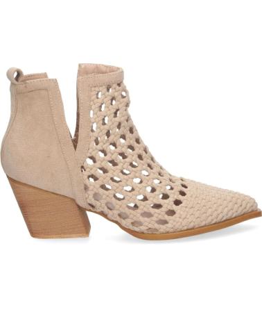Botines-De-Mujer-PUNTO-SALAO-BOTINES-DE-TACON-COMODOS-ESTILO-CALADO-ENTRELAZADO-MUJER-BEI-VARIOS-COLORES