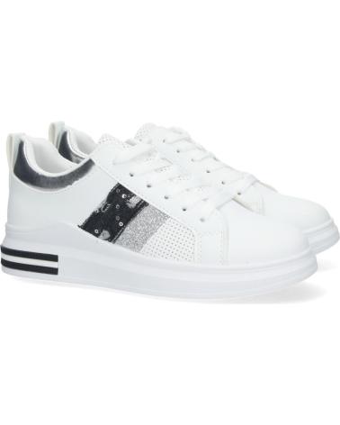 Deportivas-De-Mujer-PUNTO-SALAO-ZAPATILLAS-ELEGANTES-PLANAS-COMODAS-PARA-MUJER-COLOR-NEGRO-F-VARIOS-COLORES