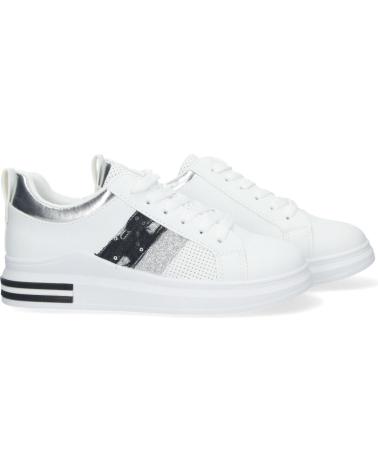 Deportivas-De-Mujer-PUNTO-SALAO-ZAPATILLAS-ELEGANTES-PLANAS-COMODAS-PARA-MUJER-COLOR-NEGRO-F-VARIOS-COLORES