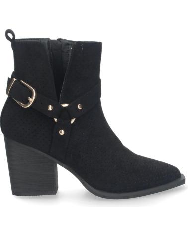 Stivaletti-De-Mujer-PUNTO-SALAO-BOTINES-CALADOS-DE-TACON-CAMPERO-COMODO-MUJER-NEGRO-A-3017-VARIOS-COLORES