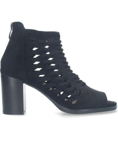 Botines-De-Mujer-PUNTO-SALAO-BOTINES-CALADOS-TACON-COMODO-PARA-MUJER-COLOR-NEGRO-YZ23-117-VARIOS-COLORES
