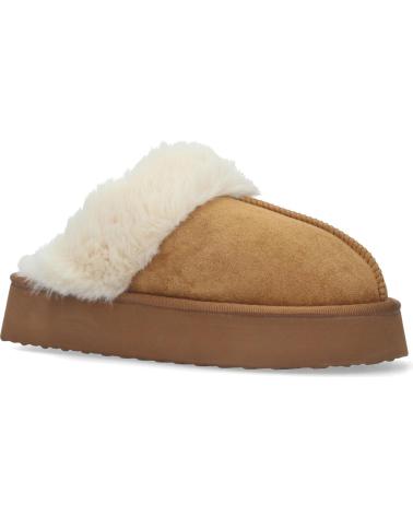 Tamancos-De-Mujer-PUNTO-SALAO-ZAPATILLACONPLATAFORMAYFORRADASENPELOCOLORCAMELMUJEREV277-VARIOS-COLORES